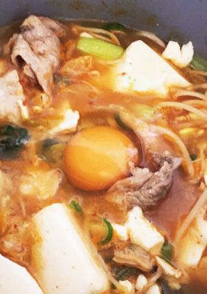 かんたん純豆腐チゲ　★即席みそ汁使用-レシピのメイン写真