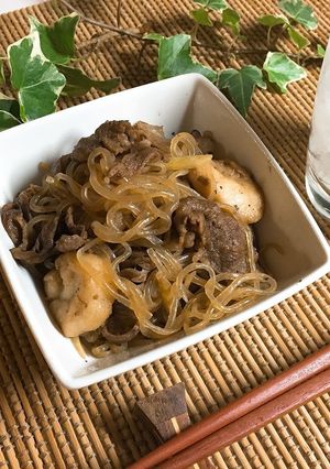 もう一品 *牛肉としらたきのしぐれ煮*-レシピのメイン写真