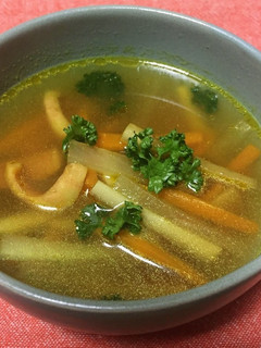 ごぼうたっぷり!根菜カレースープ♪-レシピのメイン写真