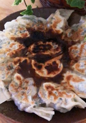 お肉にくにく野菜たっぷり自慢の餃子-レシピのメイン写真