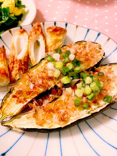 簡単!焼き茄子(トースターで)-レシピのメイン写真