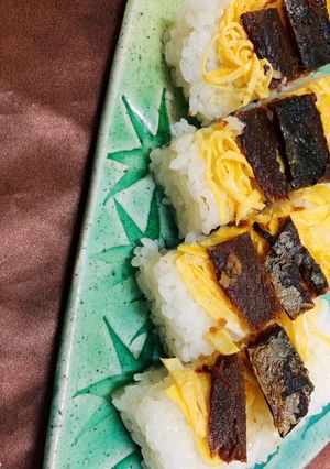 にしんの甘露煮の押し寿司-レシピのメイン写真