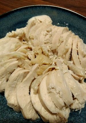 つけ置き無!30分でレンジしっとり鶏ハム-レシピのメイン写真