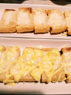 おつまみに!油揚げのマヨチーズ焼き-レシピのメイン写真