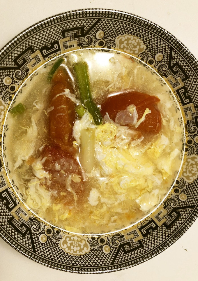 卵とトマトスープ　中華　-レシピのメイン写真