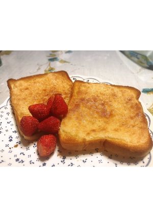 パン粉リメイク★メロンパントースト!-レシピのメイン写真