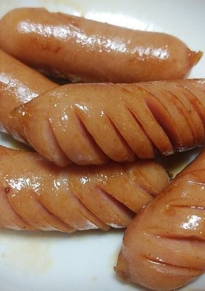 初めて男子向け、簡単ウインナー炒め！-レシピのメイン写真