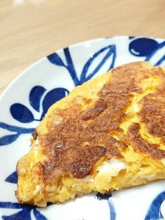 簡単!納豆オムレツ-レシピのメイン写真