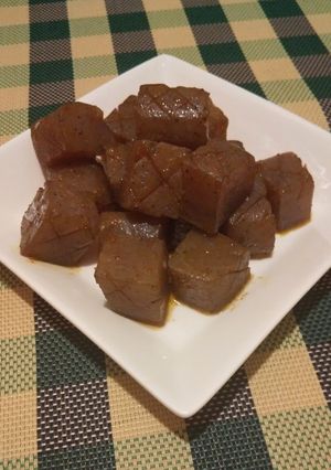 こんにゃくのカレー炒め-レシピのメイン写真