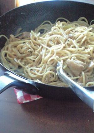 失敗ナシ！クリームパスタ-レシピのメイン写真