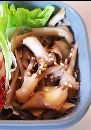 レンジで超時短!舞茸のバター煮お弁当にも-レシピのメイン写真