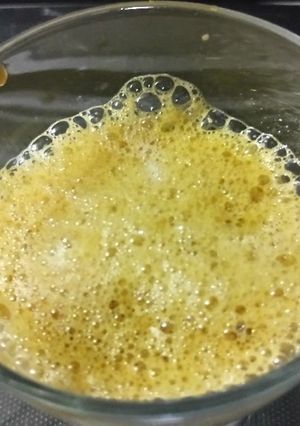 袋de振ってダルゴナコーヒー。(笑)-レシピのメイン写真