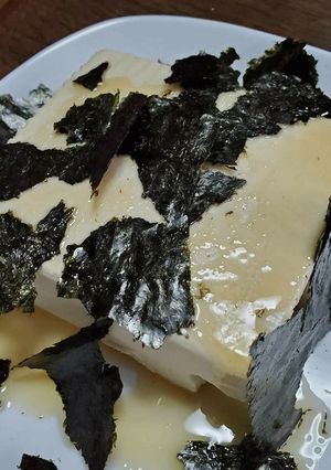 簡単！味塩とゴマ油の冷奴-レシピのメイン写真