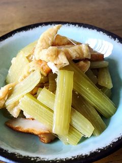 ふきの炒め物-レシピのメイン写真