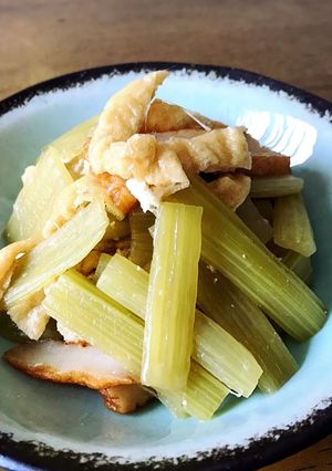 ふきの炒め物-レシピのメイン写真