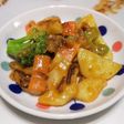坦々ポテト炒め