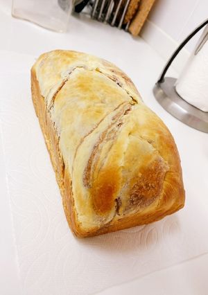 絶品！朝焼きたてマロンデニッシュ食パン♡-レシピのメイン写真