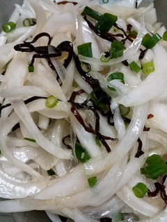 新玉ねぎと塩昆布-レシピのメイン写真