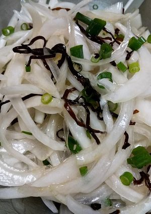 新玉ねぎと塩昆布-レシピのメイン写真