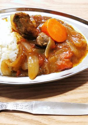 バーミキュラで基本の水無しカレー-レシピのメイン写真