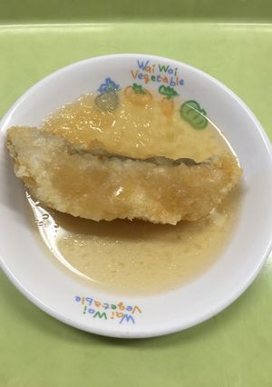 【保育園給食】揚魚のオニオンドレッシング-レシピのメイン写真