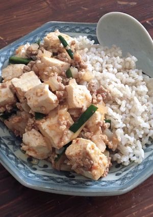 水切り不要！調味料二つ！簡単♡麻婆豆腐-レシピのメイン写真