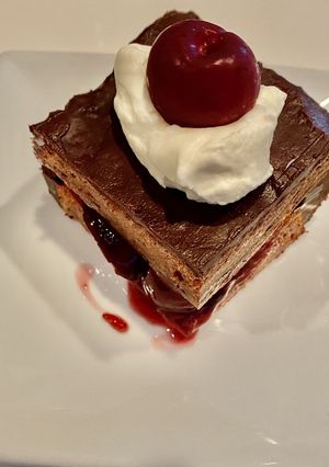 フレッシュなブラックチェリーのケーキ-レシピのメイン写真