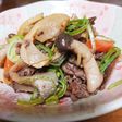 筍と牛肉とキノコのしぐれ煮風