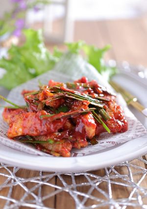 【ときめくレシピ】ヤンニョムチキン-レシピのメイン写真