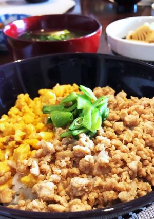 ☆我が家の鶏そぼろ丼☆-レシピのメイン写真