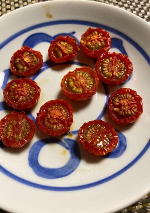 超簡単です　ミニトマトで　ドライトマト-レシピのメイン写真