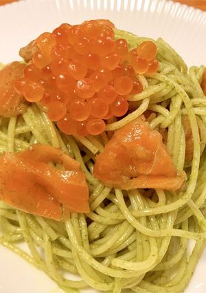 青紫蘇の冷製パスタ-レシピのメイン写真