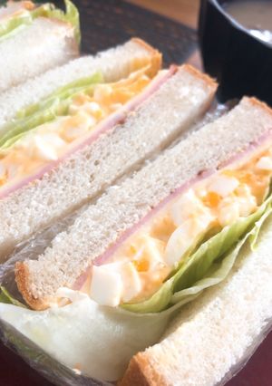 卵サンドを簡単にさらに美味しく-レシピのメイン写真