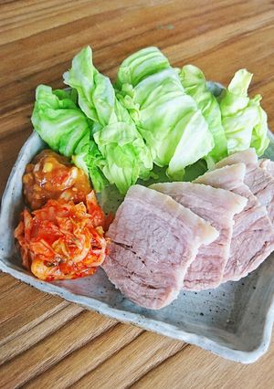 普通のお鍋でかんたんポッサム-レシピのメイン写真