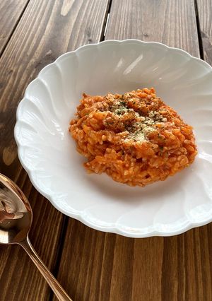 ［防災レシピ］野菜ジュースリゾット-レシピのメイン写真