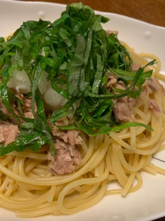 おろし大葉ツナパスタ-レシピのメイン写真