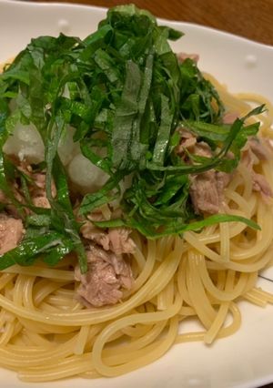 おろし大葉ツナパスタ-レシピのメイン写真