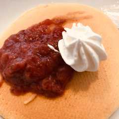 パンケーキ　薄力粉で簡単♡甘さ控えめ-レシピのメイン写真