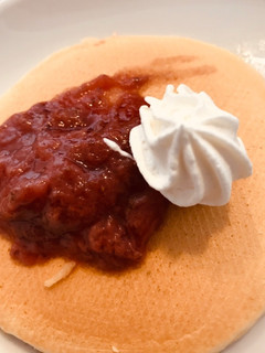 パンケーキ 薄力粉で簡単♡甘さ控えめ-レシピのメイン写真