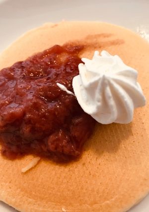 パンケーキ 薄力粉で簡単♡甘さ控えめ-レシピのメイン写真