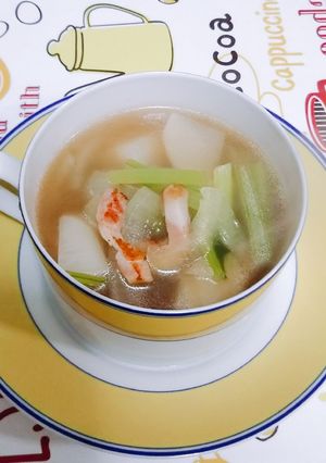 カブとタマネギのスープ-レシピのメイン写真
