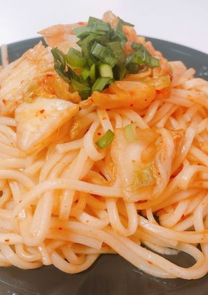 キムチ焼きうどん-レシピのメイン写真