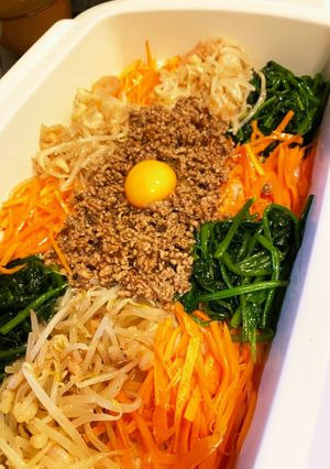 男飯★BRUNO 簡単旨辛！親父ビビンバ-レシピのメイン写真