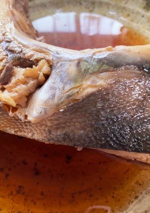 鰤カマ煮-レシピのメイン写真