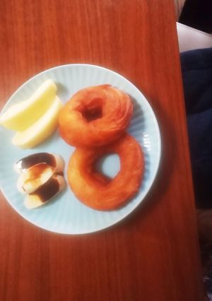 ホットケーキミックスでドーナツ-レシピのメイン写真