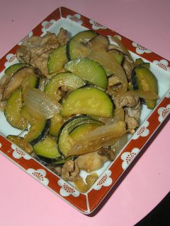 ○●ズッキーニと豚肉の味噌煮●○-レシピのメイン写真