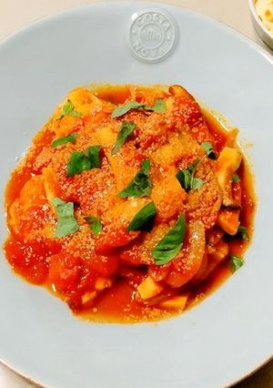 パサつかない！鶏むね肉のトマト煮-レシピのメイン写真
