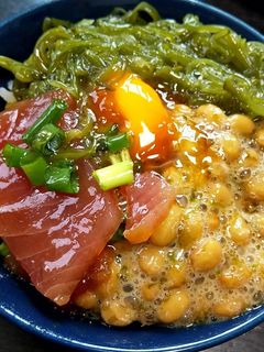 まぐろとねばねば丼-レシピのメイン写真
