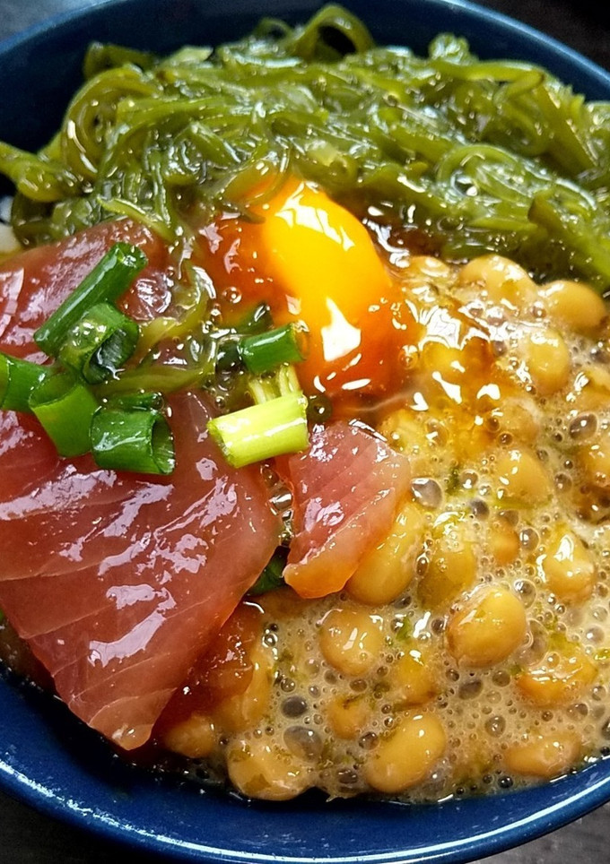 まぐろとねばねば丼-レシピのメイン写真