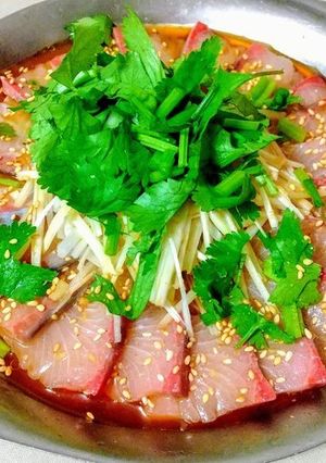 鰤のエスニック風カルパッチョ-レシピのメイン写真